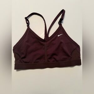 Nike Women's Dark Burgundy Sports Bra
